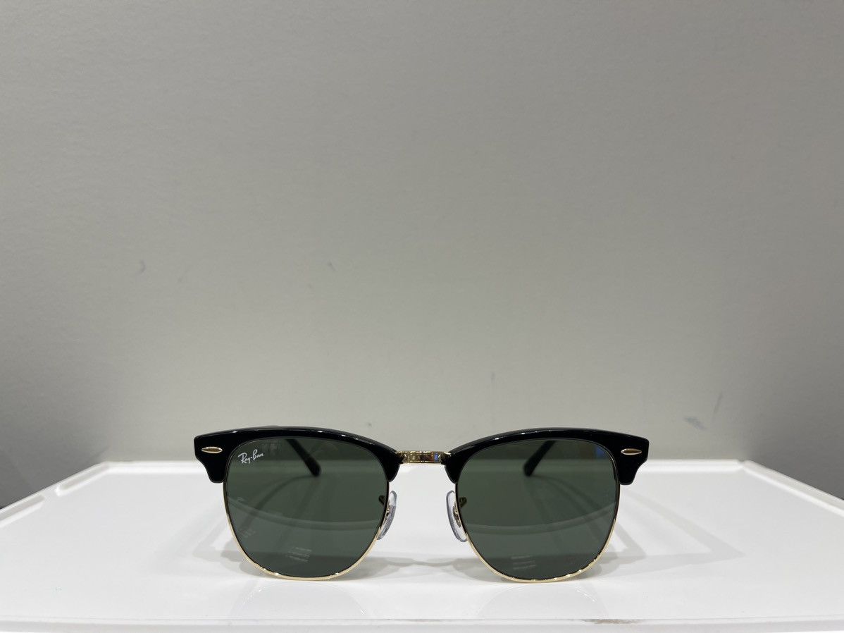 image of Rayban x Vintage New Ray Ban Clubmaster Rb3016 Sunglasses Clubmaster in Black, Men's