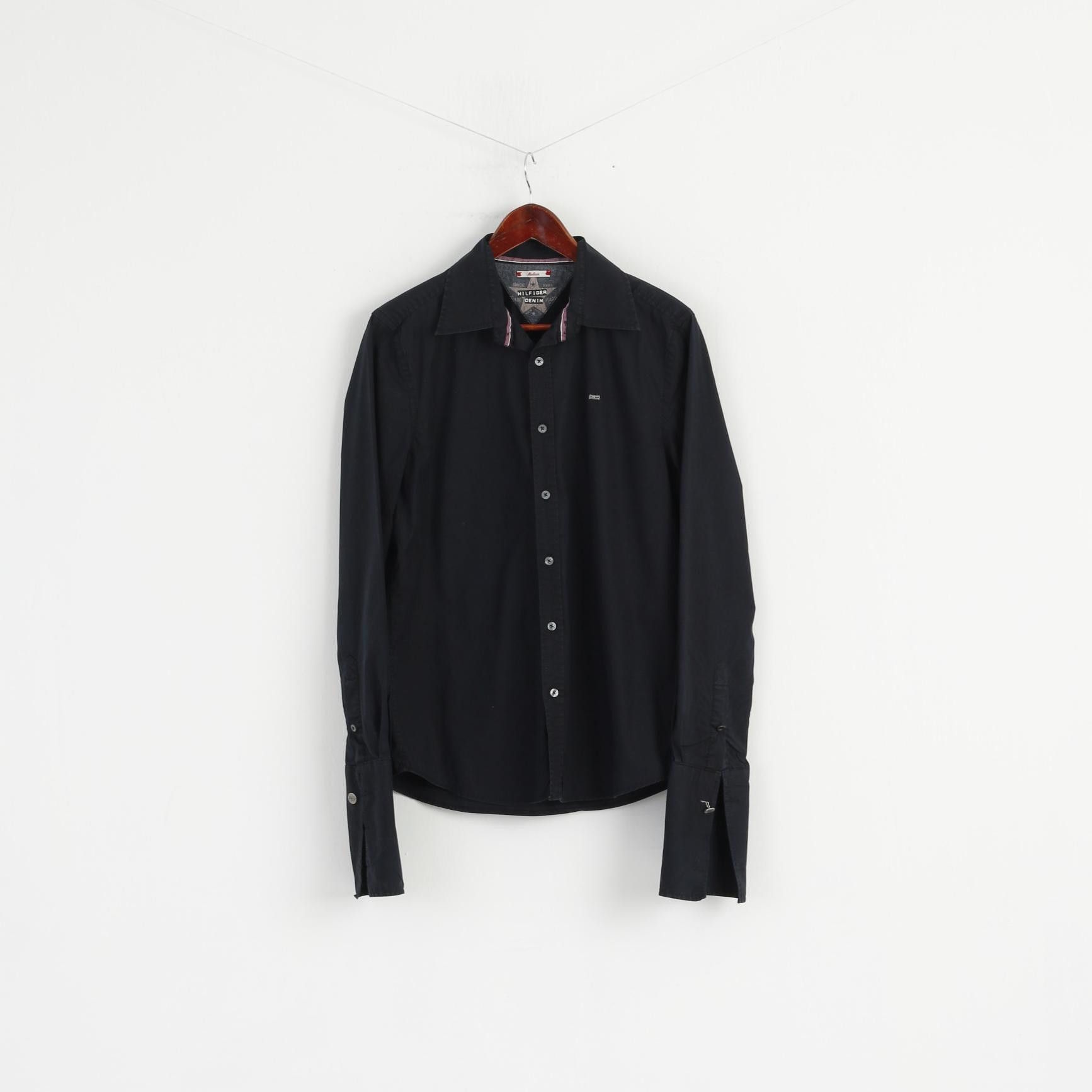 Tommy Hilfiger Hilfiger Denim Men M Casual Shirt Fit Cotton Cuff 0651 Size US M / EU 48-50 / 2 - 1 Thumbnail