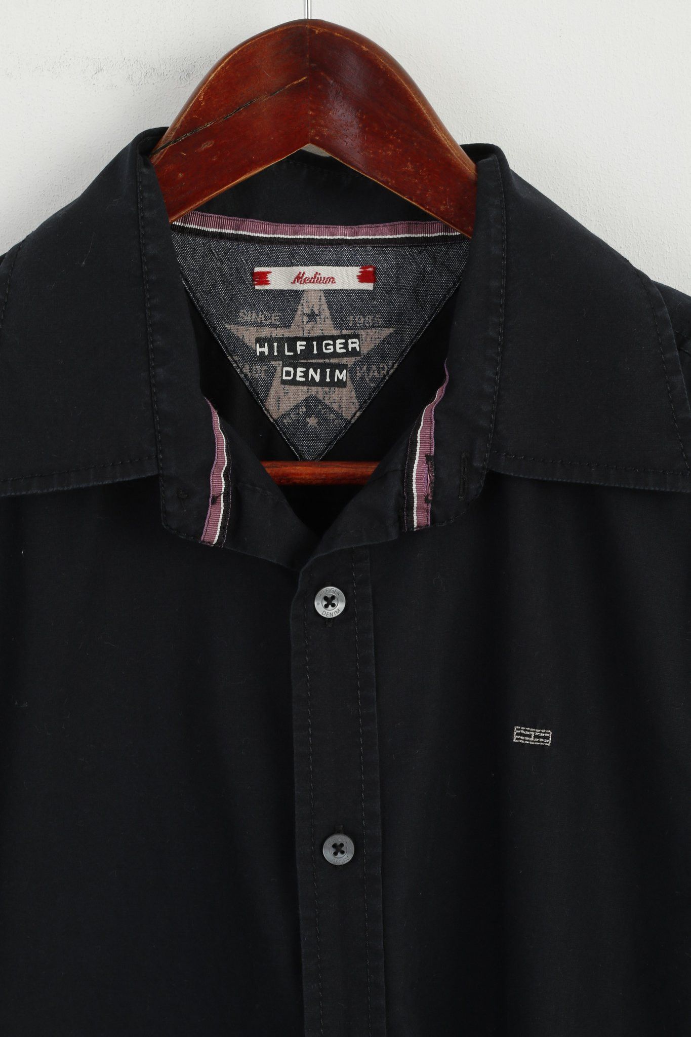 Tommy Hilfiger Hilfiger Denim Men M Casual Shirt Fit Cotton Cuff 0651 Size US M / EU 48-50 / 2 - 2 Thumbnail