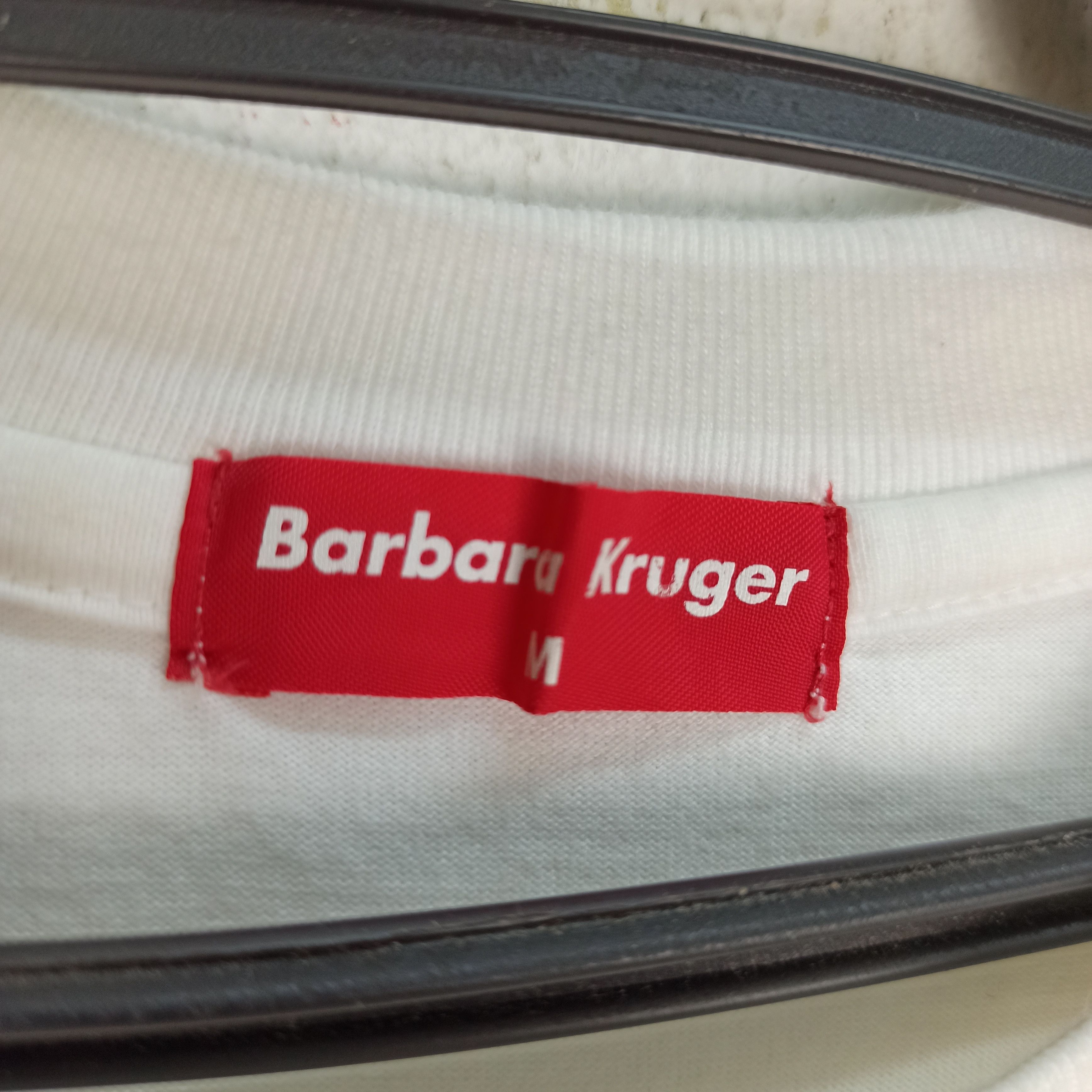 Barbara Kruger Vintage🔥 Barbara Kruger Pop Art Designer Tshirt Size US M / EU 48-50 / 2 - 6 Thumbnail