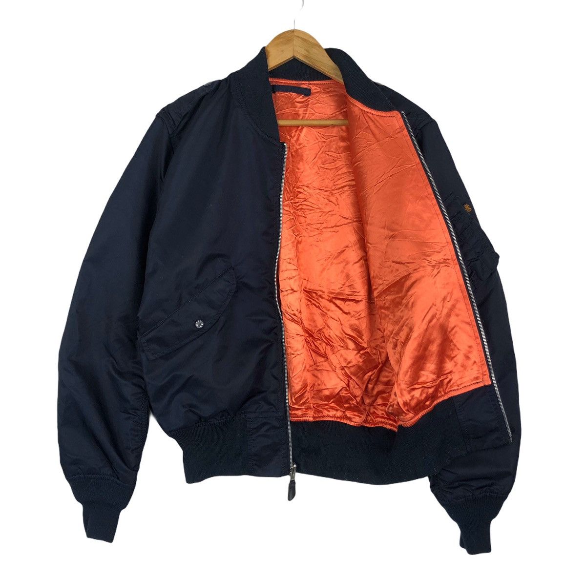 Alpha Industries ⚡️ALPHA Industries Flight MA-1 Bomber Jacket Size US S / EU 44-46 / 1 - 5 Thumbnail