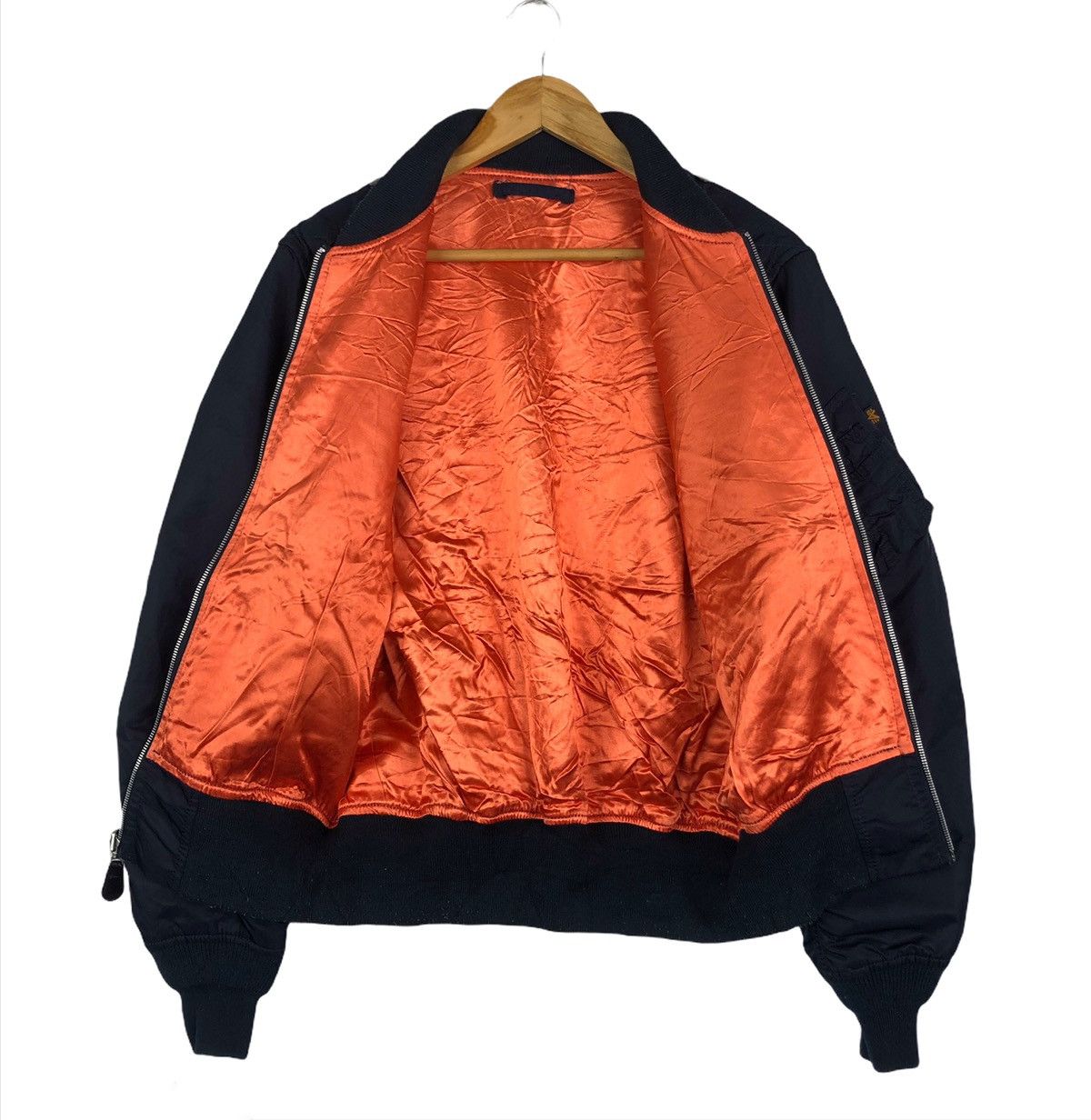 Alpha Industries ⚡️ALPHA Industries Flight MA-1 Bomber Jacket Size US S / EU 44-46 / 1 - 6 Thumbnail