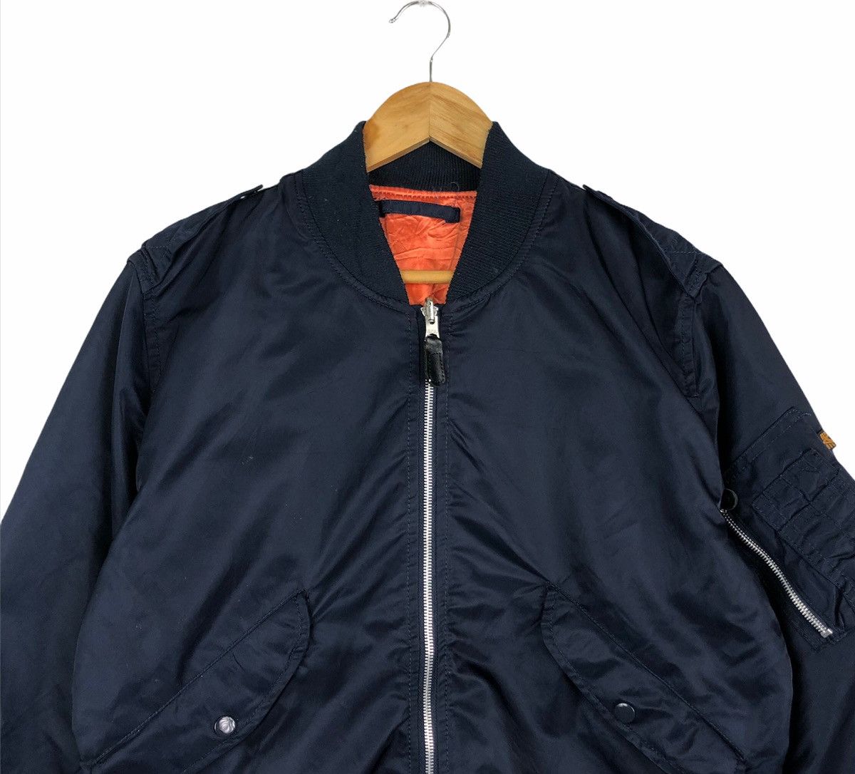 Alpha Industries ⚡️ALPHA Industries Flight MA-1 Bomber Jacket Size US S / EU 44-46 / 1 - 2 Thumbnail