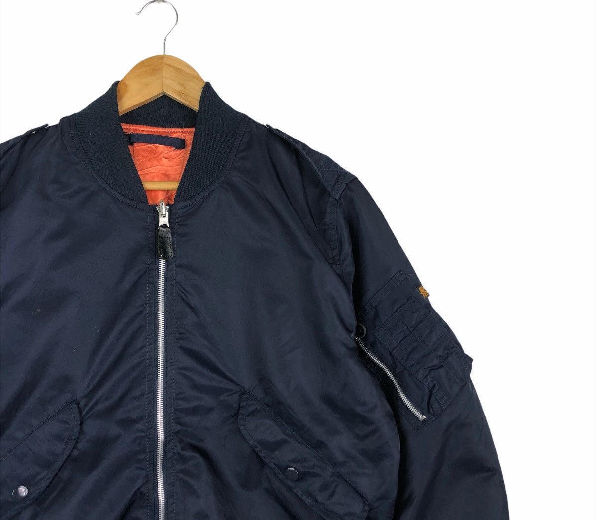 Alpha Industries ⚡️ALPHA Industries Flight MA-1 Bomber Jacket Size US S / EU 44-46 / 1 - 3 Thumbnail