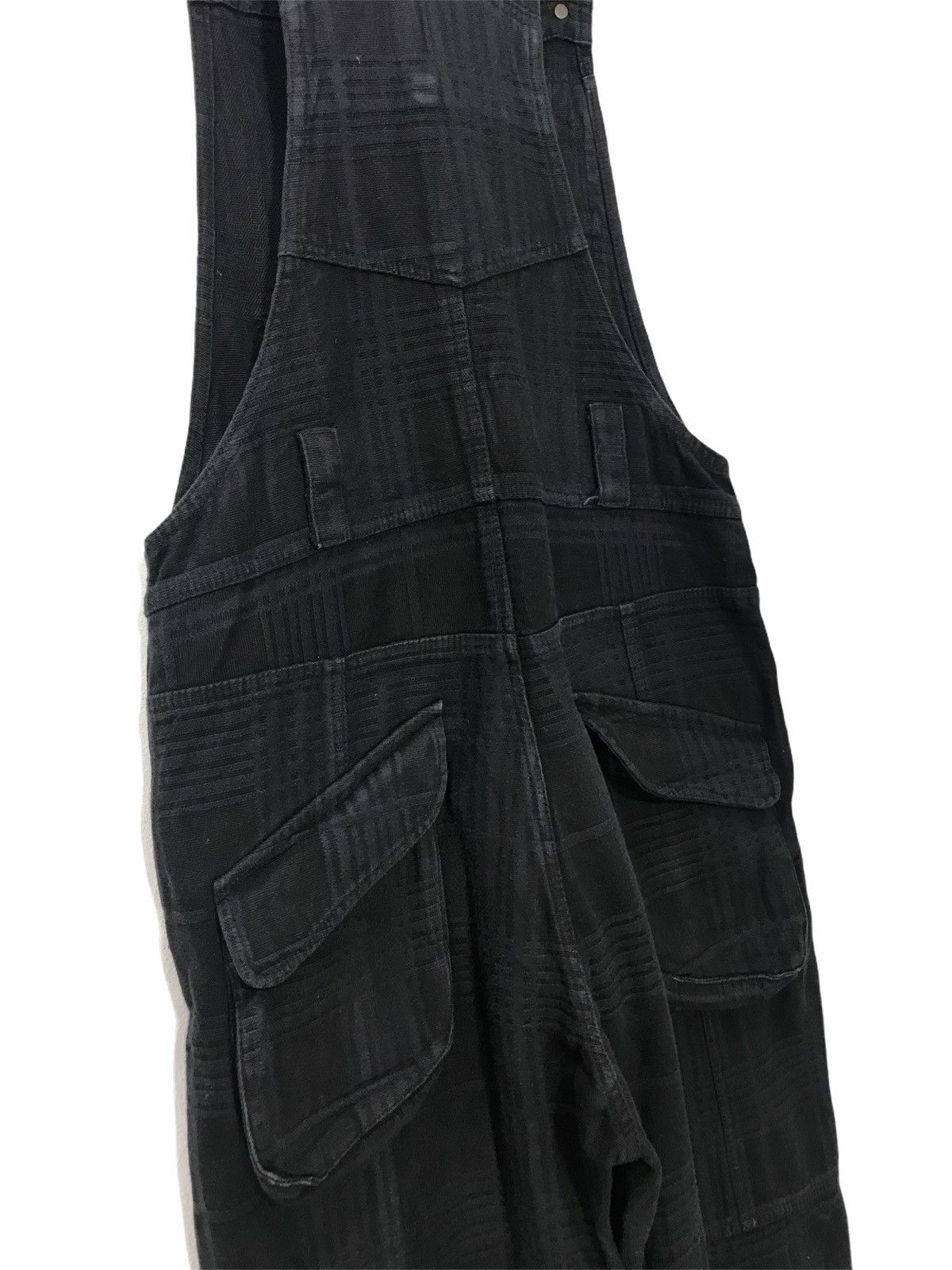 Japanese Brand PPFM Plaid Overalls Thick Multipockets 3🟦2 Size US 33 - 7 Thumbnail