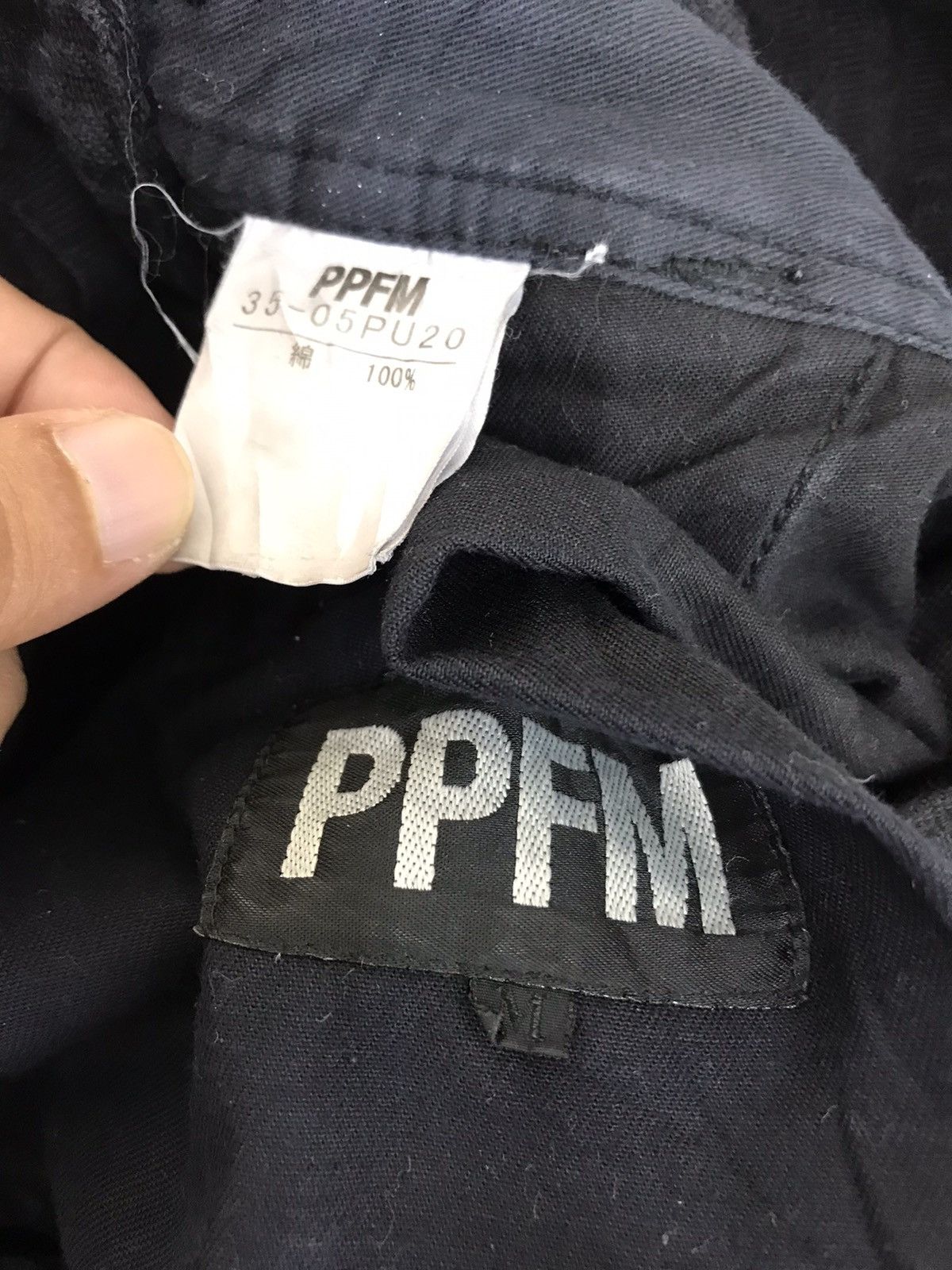 Japanese Brand PPFM Plaid Overalls Thick Multipockets 3🟦2 Size US 33 - 8 Thumbnail