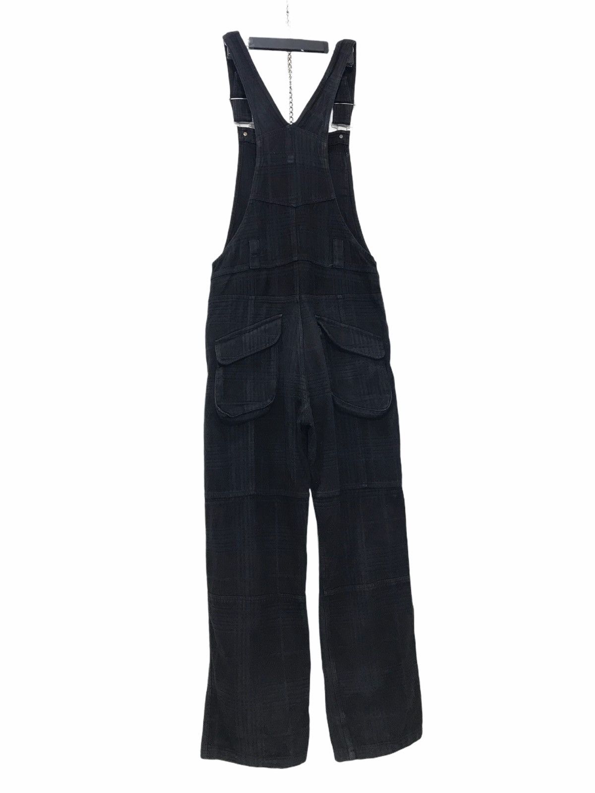 Japanese Brand PPFM Plaid Overalls Thick Multipockets 3🟦2 Size US 33 - 5 Thumbnail