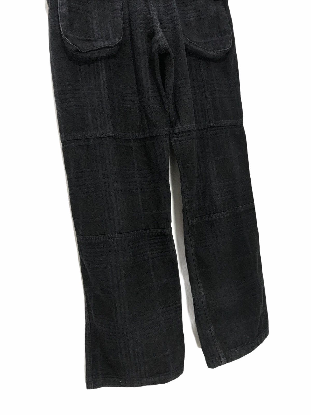 Japanese Brand PPFM Plaid Overalls Thick Multipockets 3🟦2 Size US 33 - 6 Thumbnail