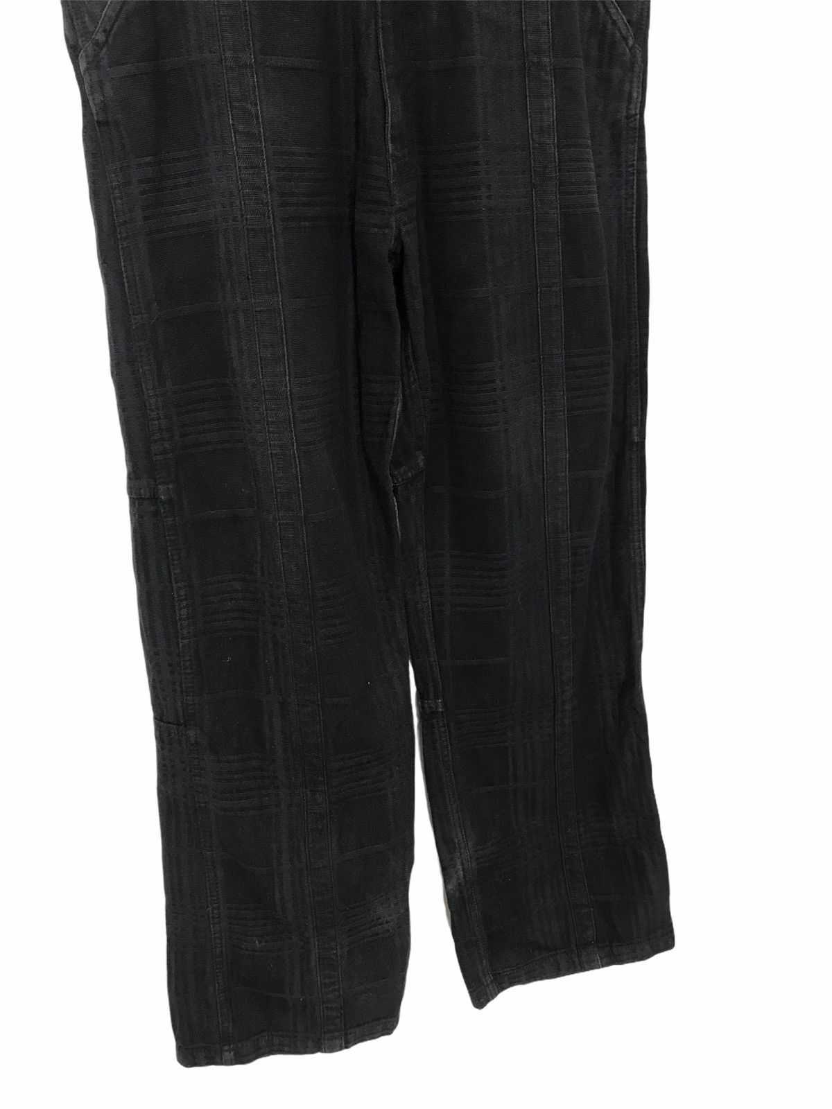 Japanese Brand PPFM Plaid Overalls Thick Multipockets 3🟦2 Size US 33 - 3 Thumbnail