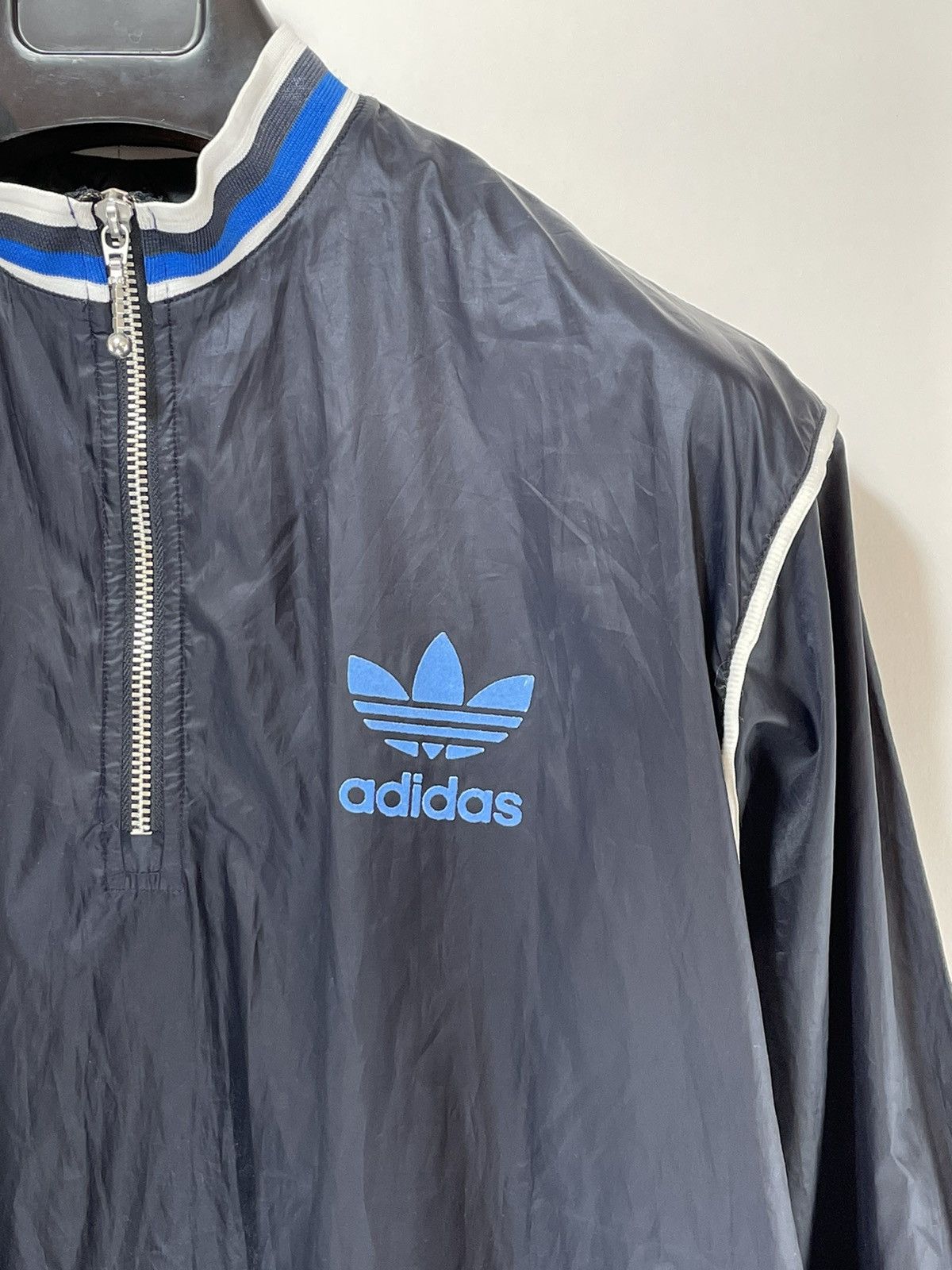 Adidas adidas vintage wind jacket Size US L / EU 52-54 / 3 - 3 Thumbnail