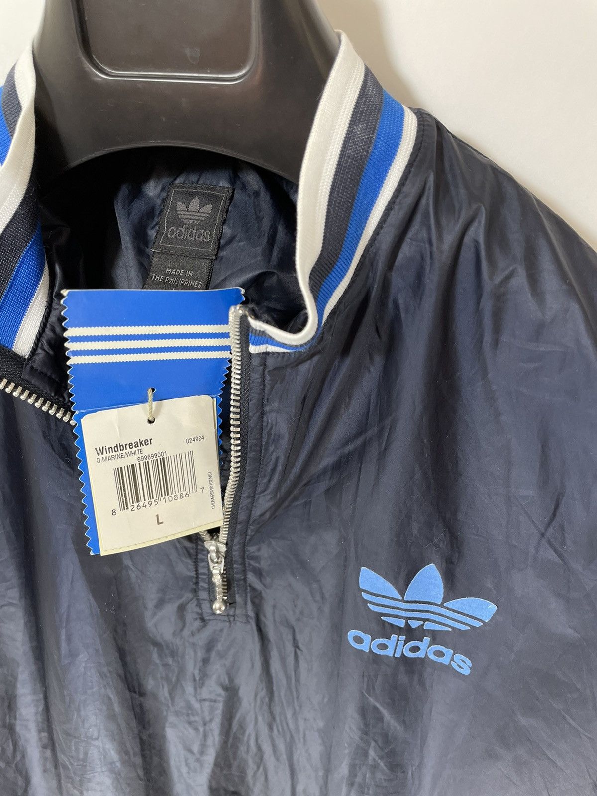 Adidas adidas vintage wind jacket Size US L / EU 52-54 / 3 - 5 Thumbnail