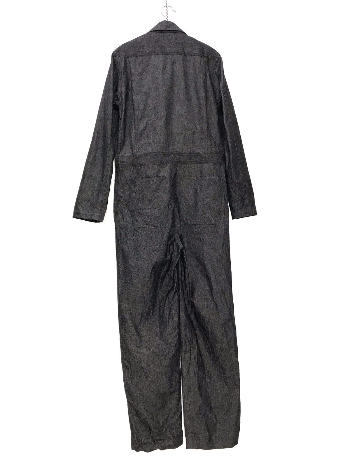 Japanese Brand ☠World Wide Love Coverall Jumpsuit Thin Denim Skull 17🟩 Size US S / EU 44-46 / 1 - 6 Thumbnail
