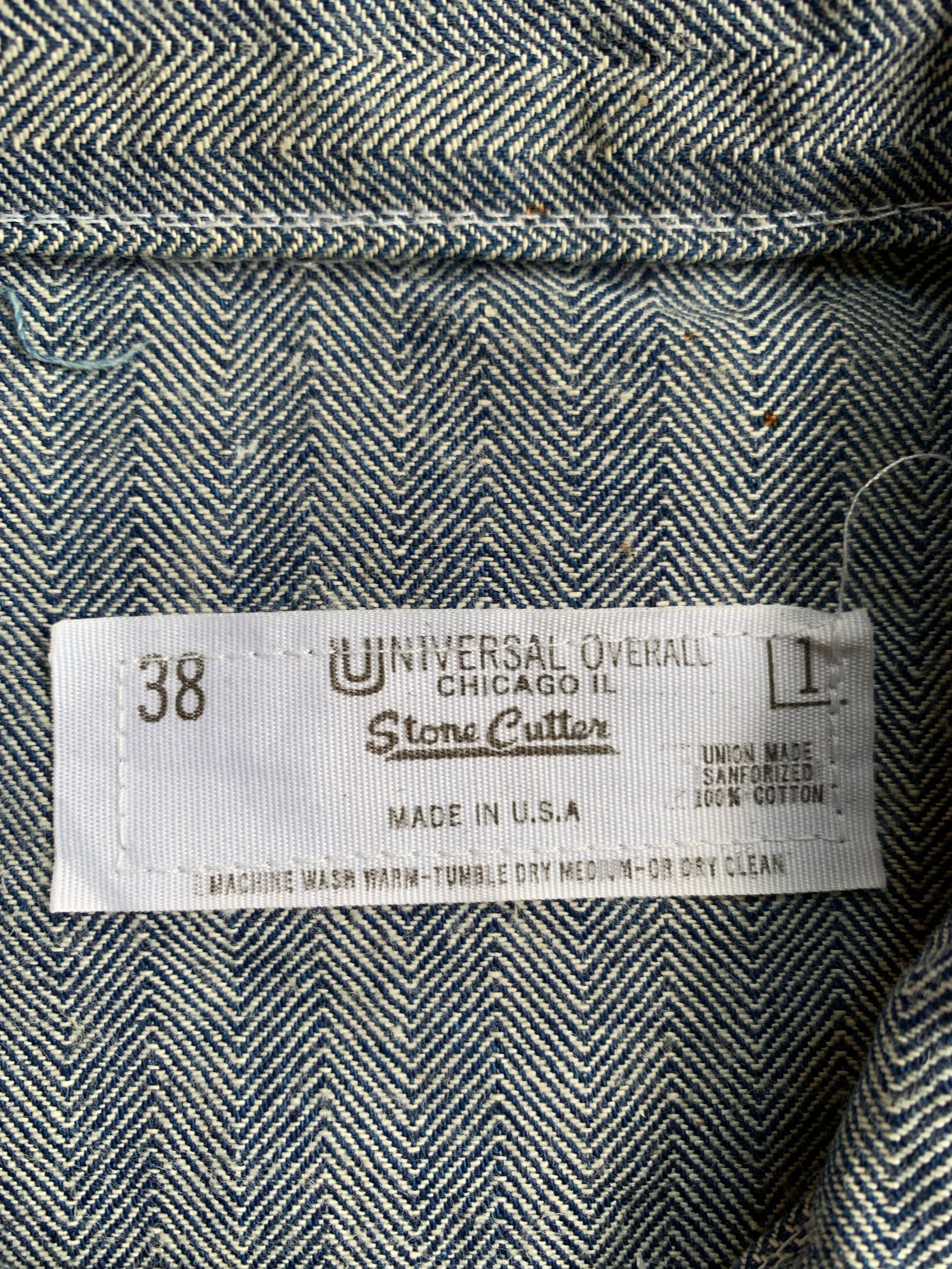 Vintage Vintage Universal Overall Stone Cutter Workwear Jacket Size US M / EU 48-50 / 2 - 3 Thumbnail