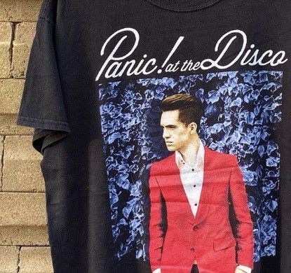Band Tees Panic! At The Disco Brendon Urie Tee (DDP / No Import Fees) Size US L / EU 52-54 / 3 - 3 Thumbnail