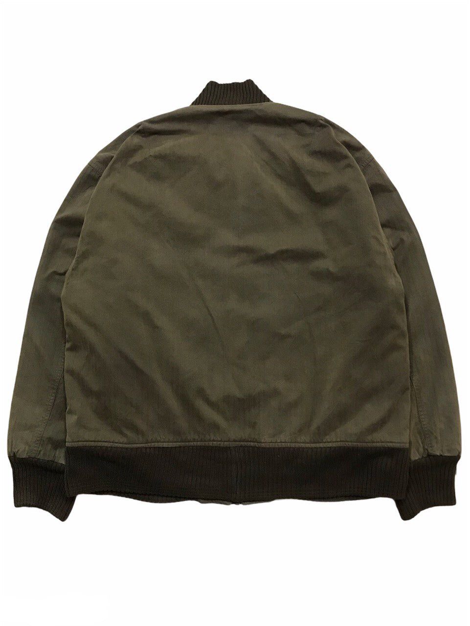 C.P. Company AW97 Archive Rubber Wool HBT Pilot Bomber Jacket Size US M / EU 48-50 / 2 - 3 Thumbnail