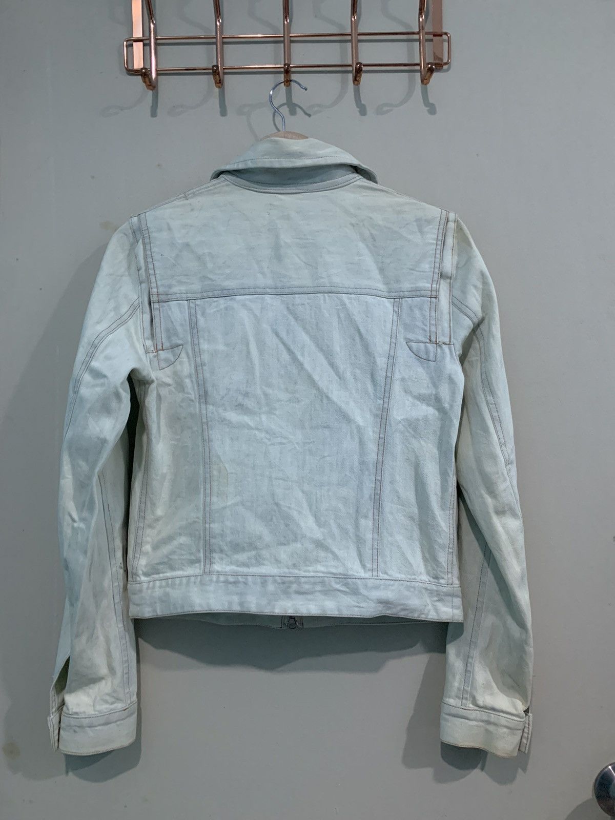 Designer × Issey Miyake × Tsumori Chisato Issey Miyake By Tsumori Chisato Denim Jacket Size L / US 10 / IT 46 - 2 Thumbnail
