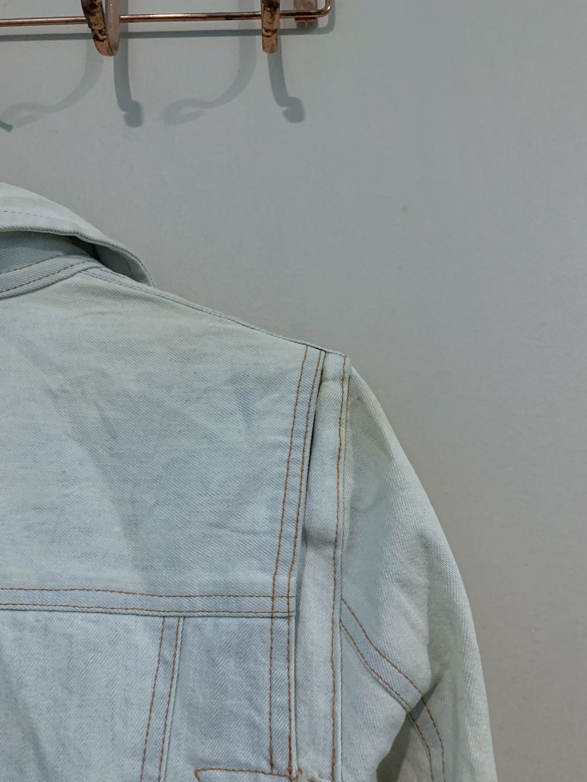 Designer × Issey Miyake × Tsumori Chisato Issey Miyake By Tsumori Chisato Denim Jacket Size L / US 10 / IT 46 - 9 Thumbnail