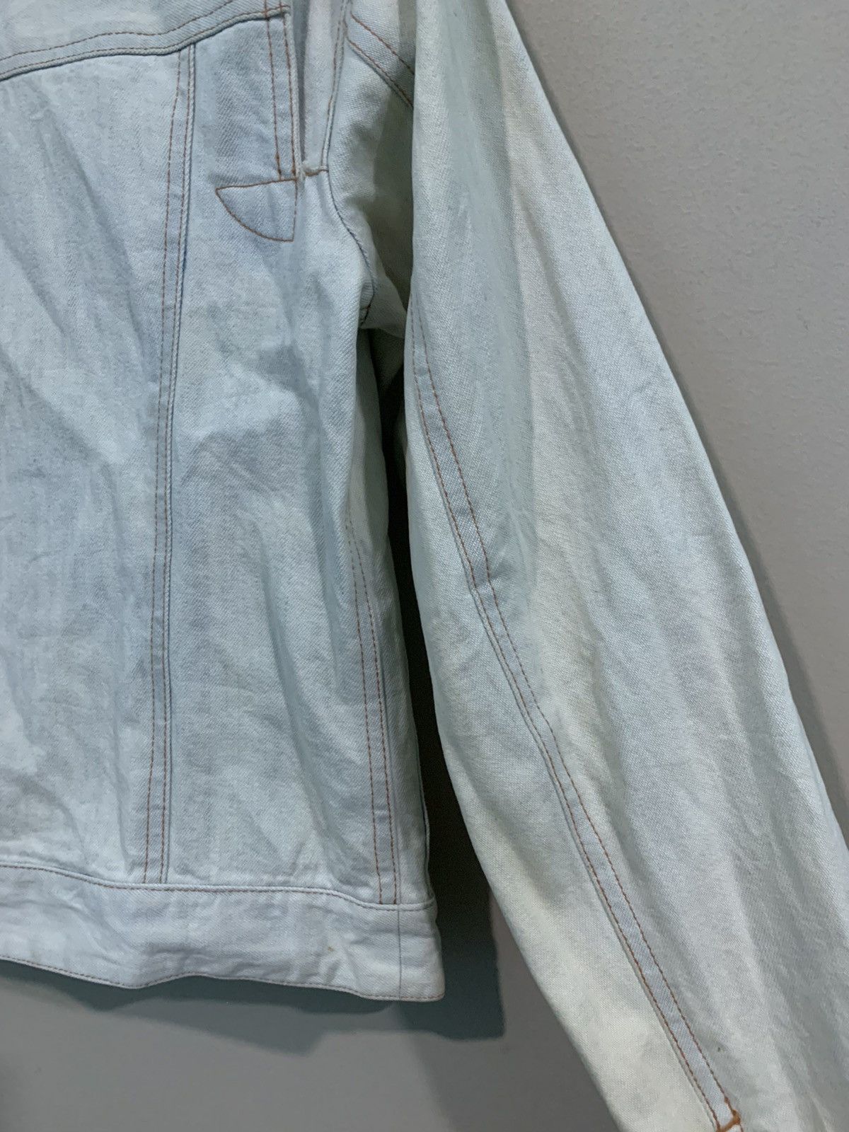 Designer × Issey Miyake × Tsumori Chisato Issey Miyake By Tsumori Chisato Denim Jacket Size L / US 10 / IT 46 - 10 Thumbnail