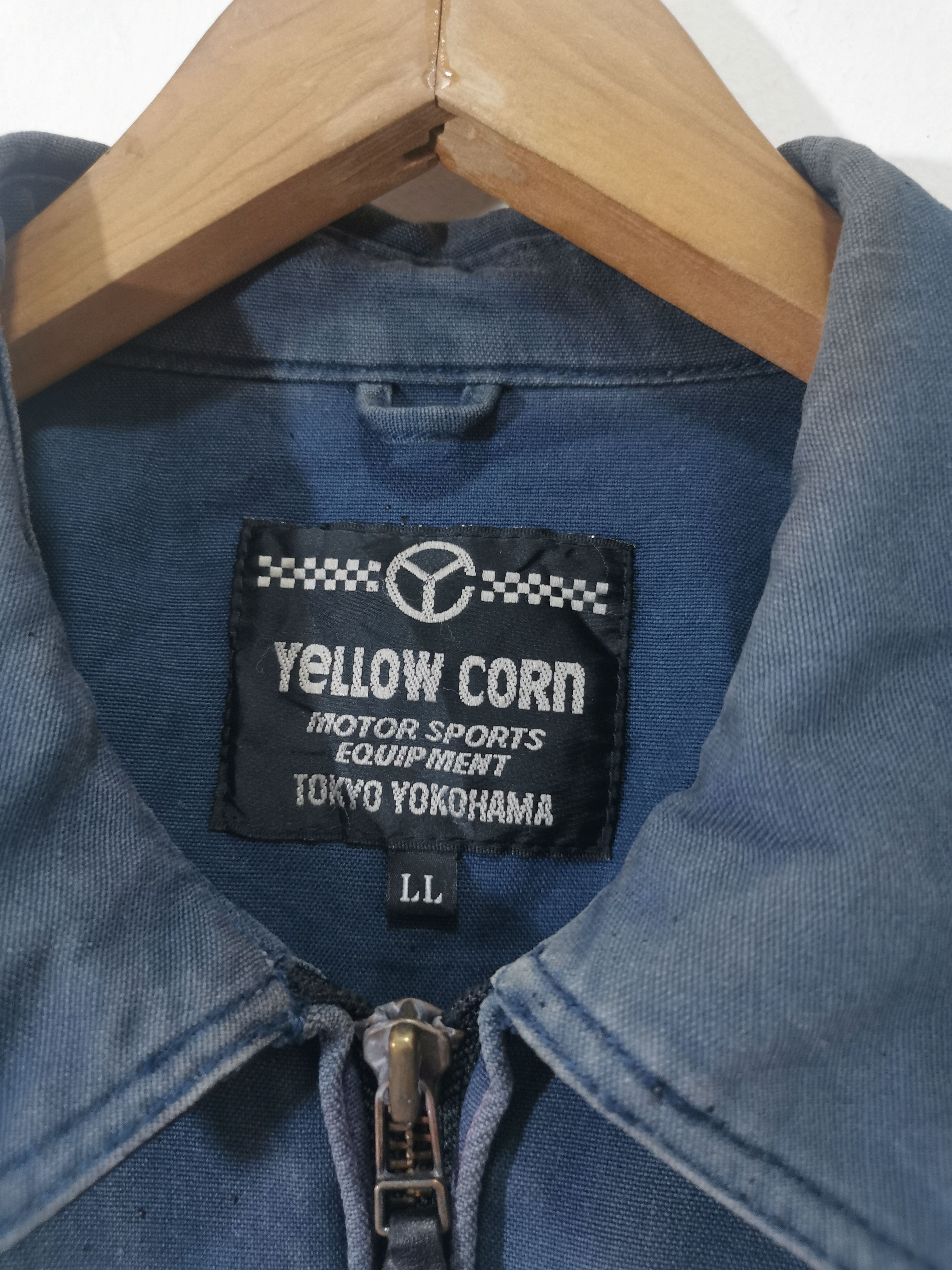 NASCAR × Vintage × YELLOW CORN Sun Faded Yellow Corn Sledge Hammer Racing Jacket Size US L / EU 52-54 / 3 - 9 Thumbnail