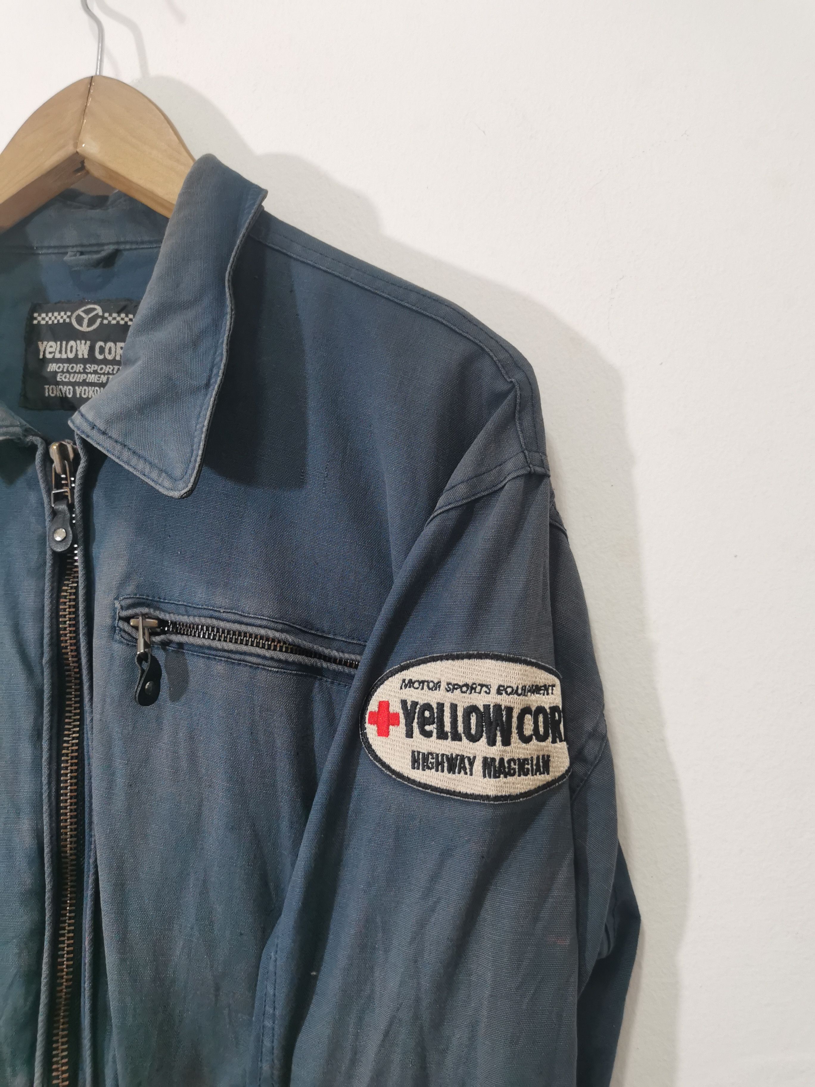 NASCAR × Vintage × YELLOW CORN Sun Faded Yellow Corn Sledge Hammer Racing Jacket Size US L / EU 52-54 / 3 - 7 Thumbnail