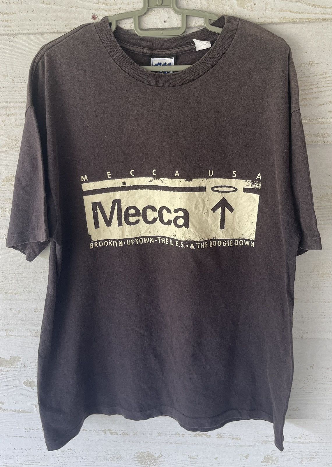 image of Stealsvintage 90's Mecca Usa Tshirt in Black, Men's (Size XL)
