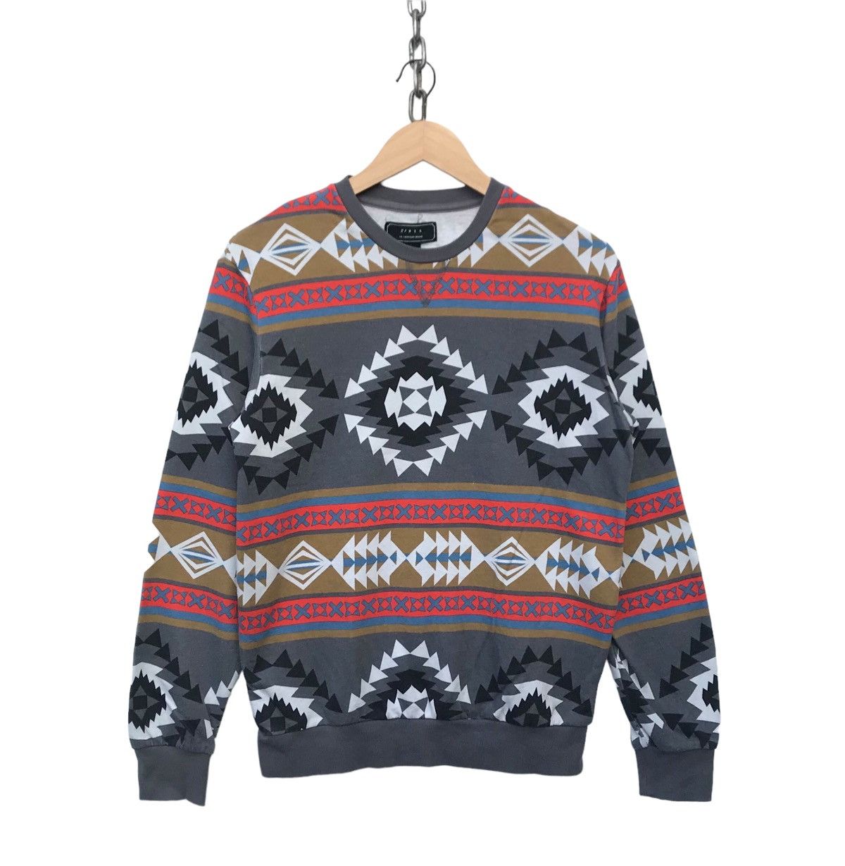 21 Men 21 Men Native Printed Sweatshirt Native Navajo Sweater Size US S / EU 44-46 / 1 - 1 Thumbnail