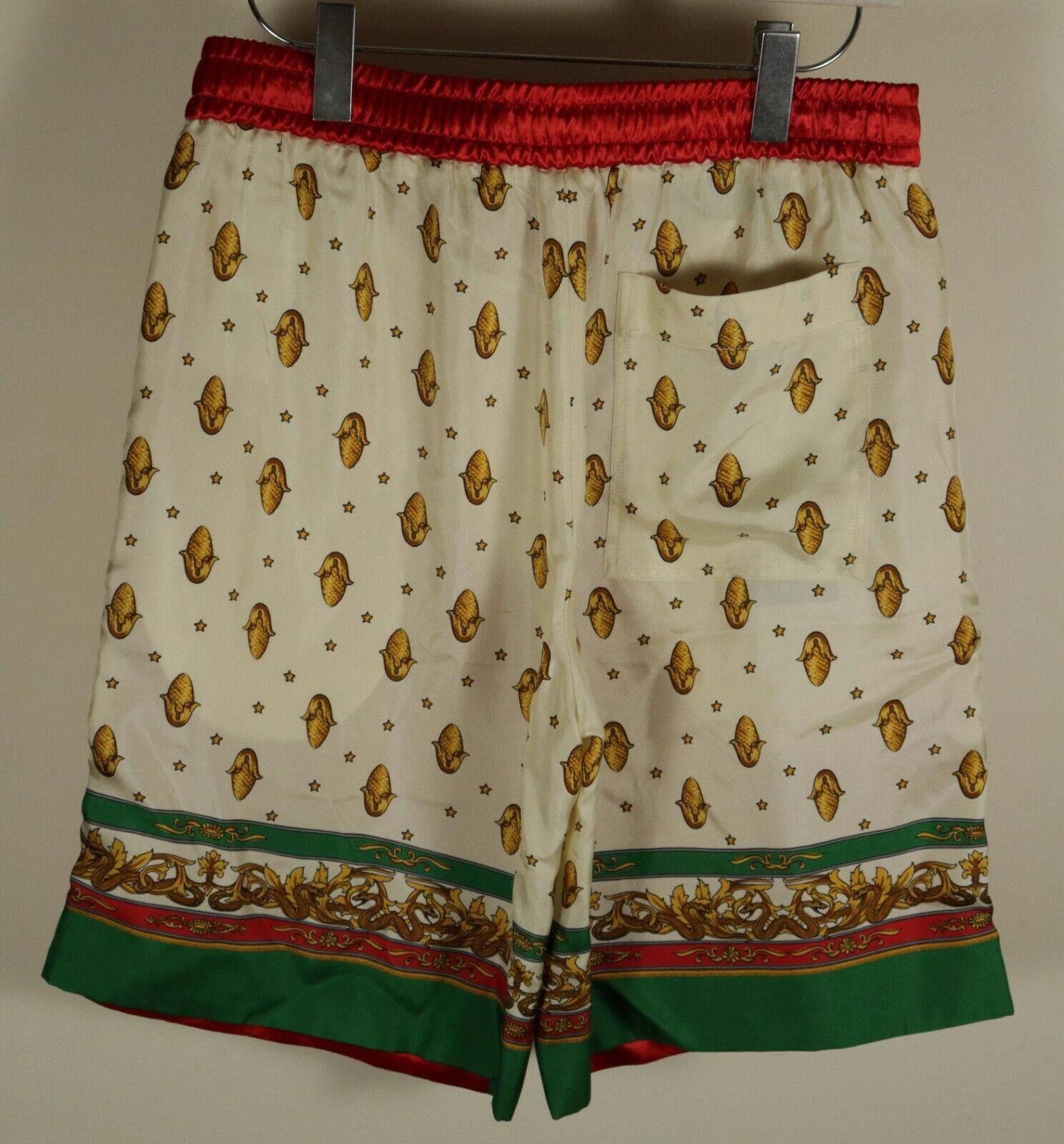 Gucci Gucci Printed Silk Multicolor Shorts Size 46 Size US 30 / EU 46 - 1 Thumbnail