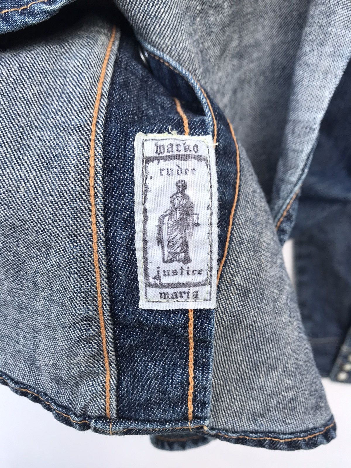 Wacko Maria Wacko Maria Snap Button Denim Western Shirt Size US S / EU 44-46 / 1 - 6 Thumbnail