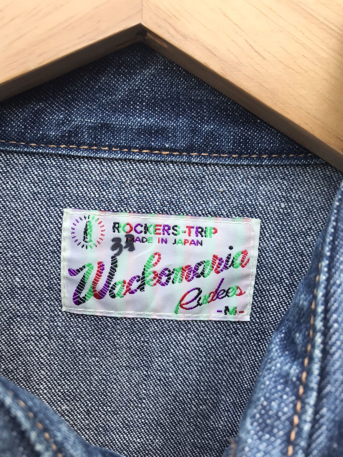Wacko Maria Wacko Maria Snap Button Denim Western Shirt Size US S / EU 44-46 / 1 - 2 Thumbnail