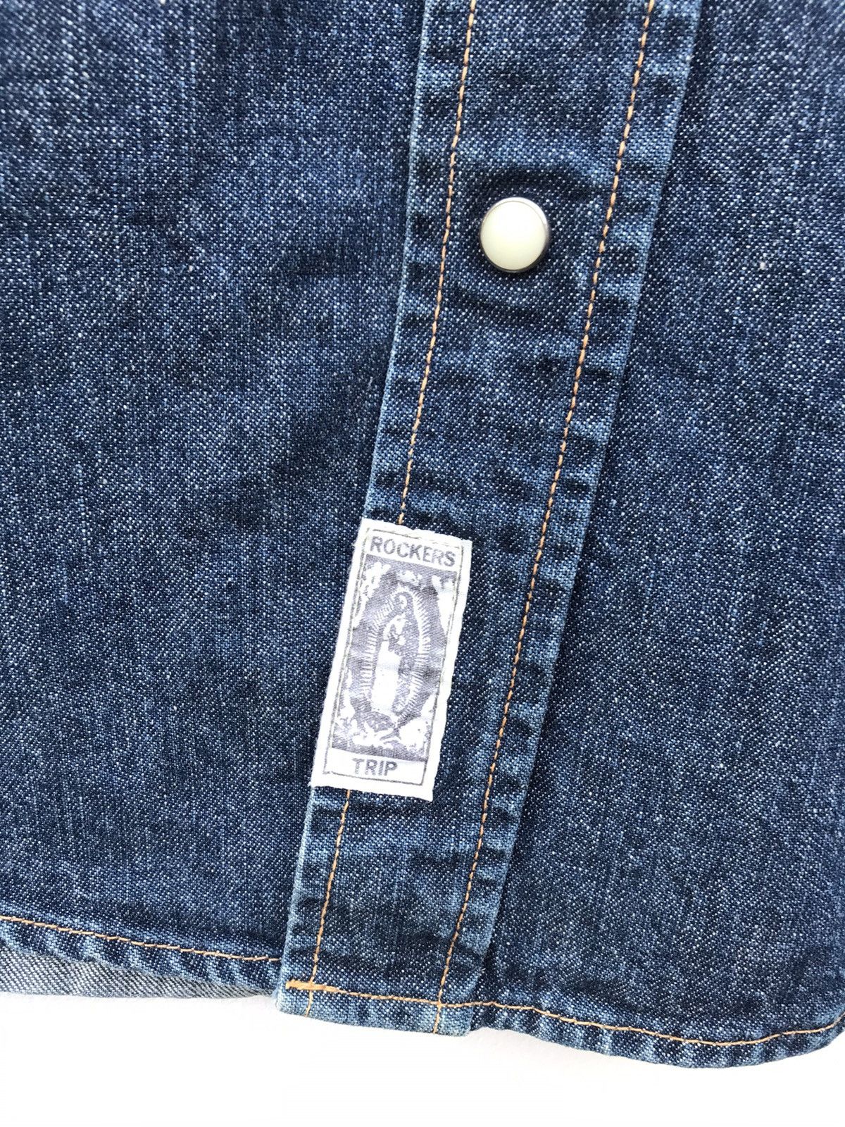 Wacko Maria Wacko Maria Snap Button Denim Western Shirt Size US S / EU 44-46 / 1 - 5 Thumbnail