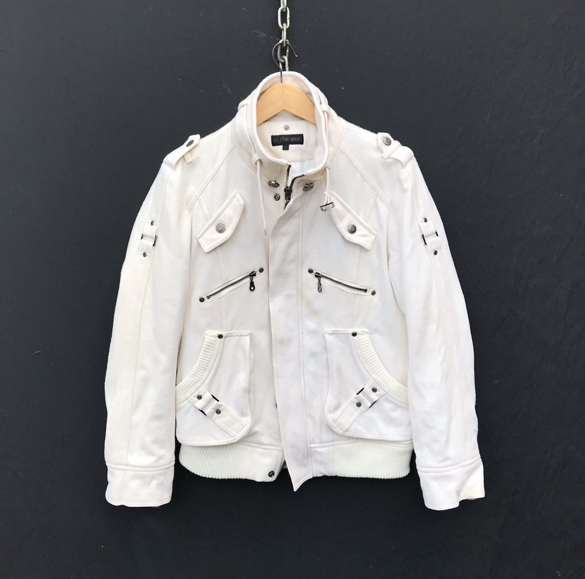 Japanese Brand In The Attic Multipocket Streetwear Fashion Zipper Jacket Size US S / EU 44-46 / 1 - 1 Thumbnail