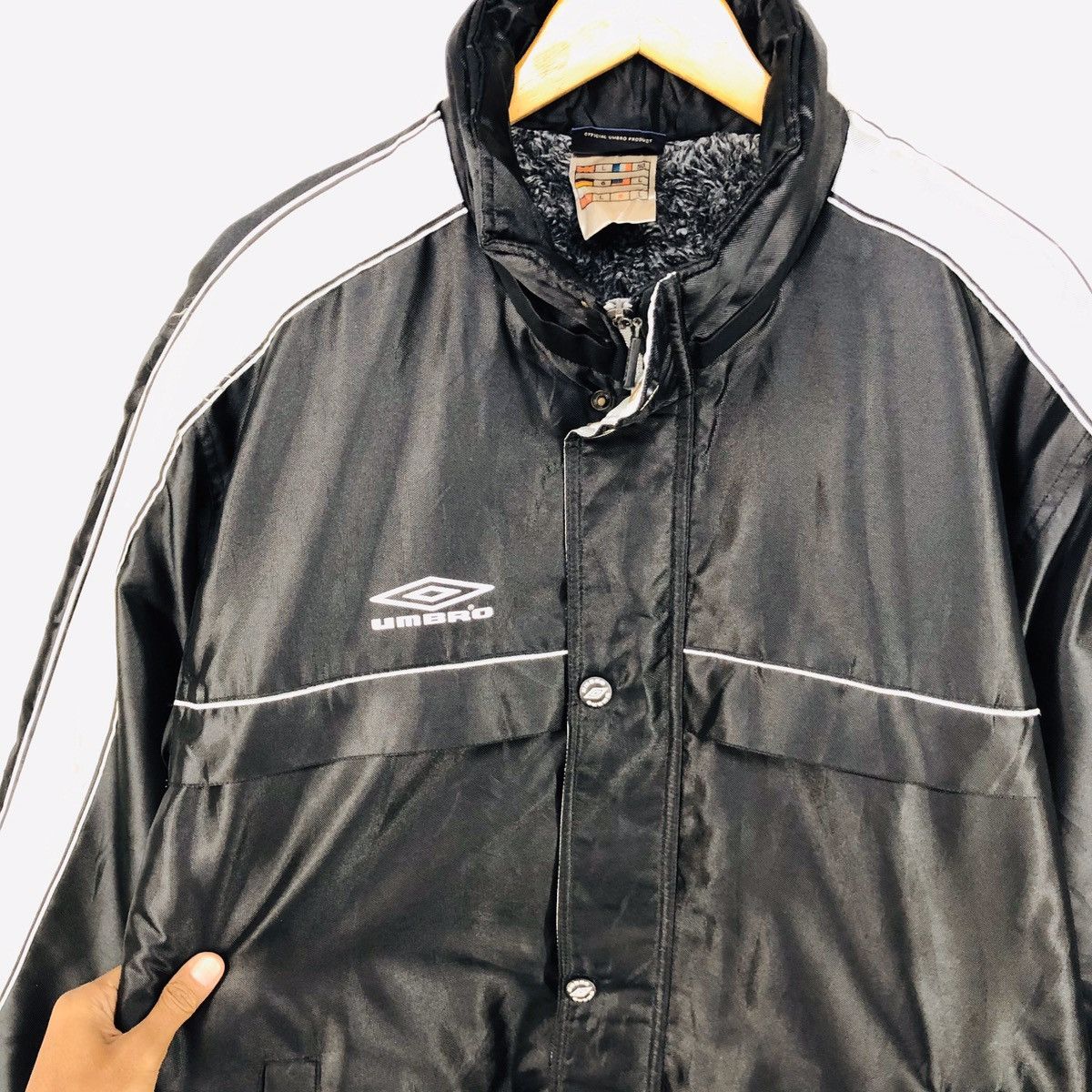 Gosha Rubchinskiy × Umbro 🔥UMBRO FURLINING LONG JACKET Size US L / EU 52-54 / 3 - 7 Thumbnail
