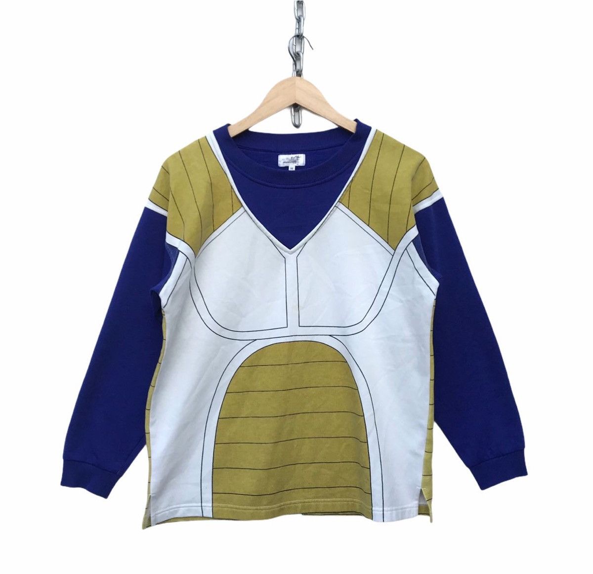 Cartoon Network Vintage Japan Anime Dragon Ballz Vegeta S Saiyan Sweatshirt Size US M / EU 48-50 / 2 - 1 Thumbnail