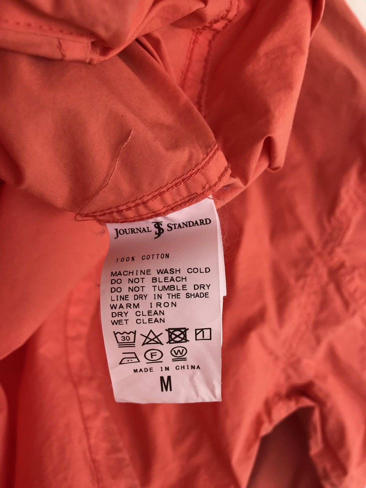 Journal Standard Journal Standard Japanese Brand Light Jacket Hoodie Size US S / EU 44-46 / 1 - 5 Thumbnail