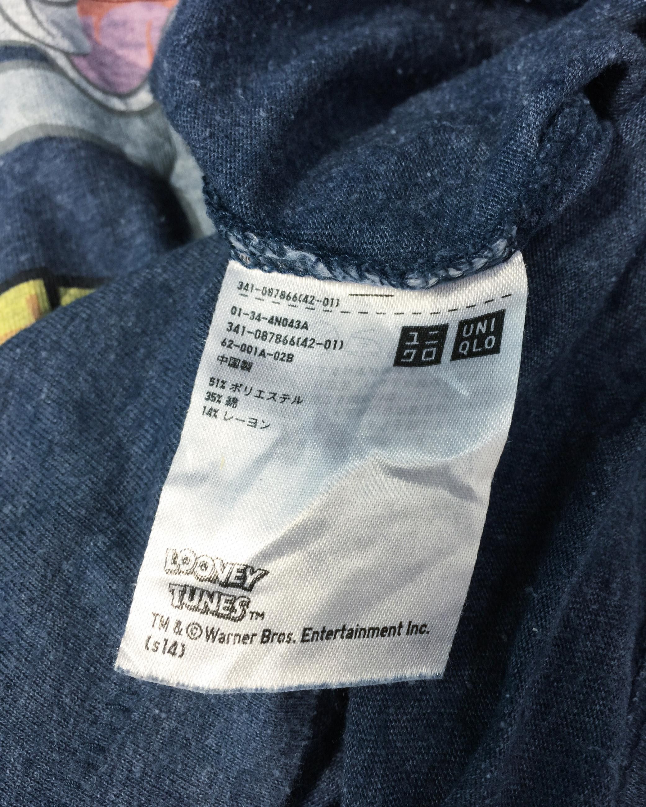 Warner Bros Rare Uniqlo X Looney Tunes Bugs Bunny Tees Size US M / EU 48-50 / 2 - 9 Thumbnail
