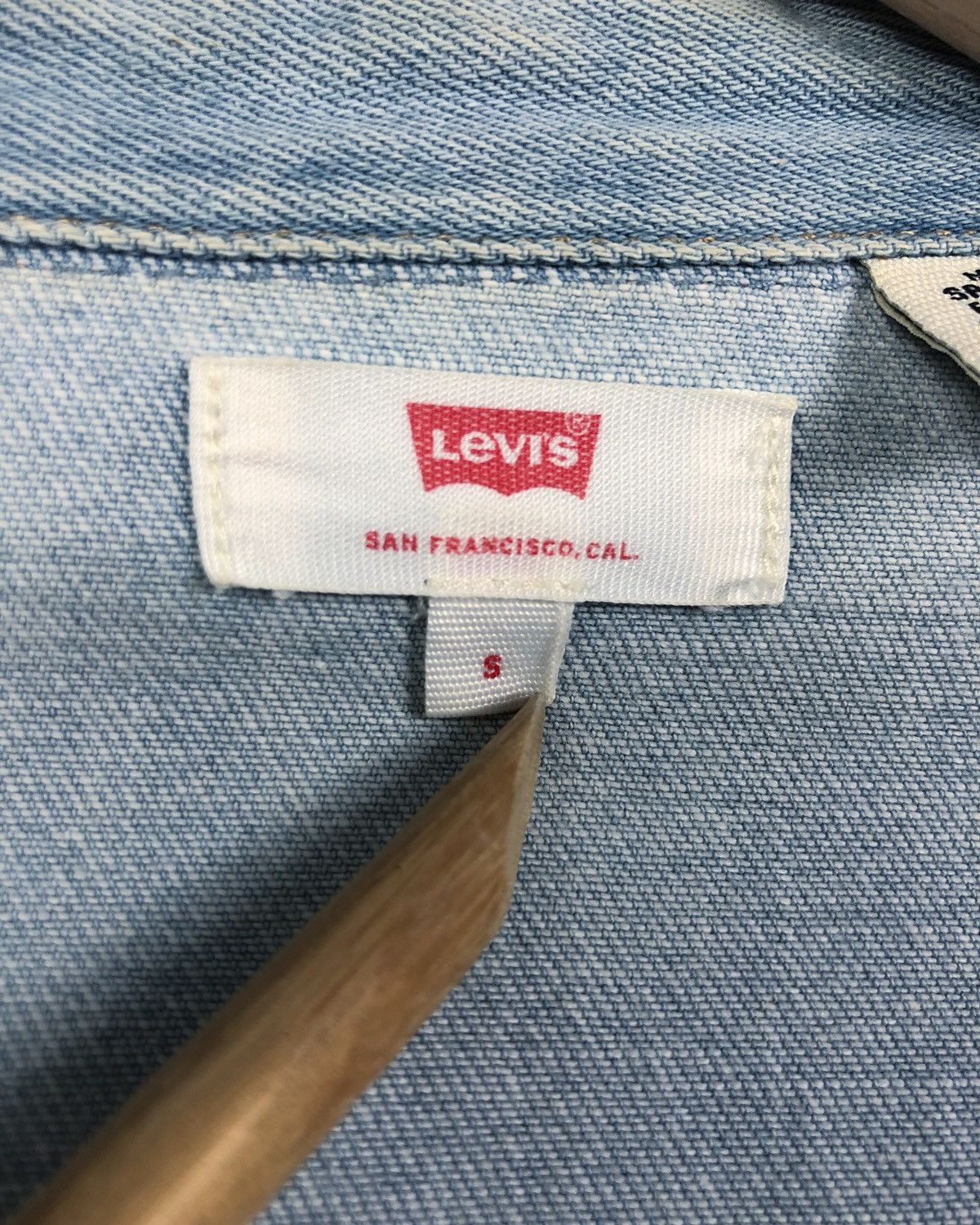 Levi's Rare Levi’s Cropped Button Denim Jacket Size US S / EU 44-46 / 1 - 11 Thumbnail