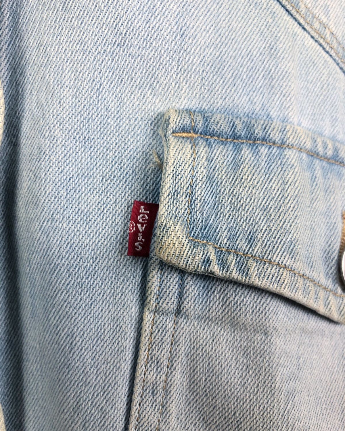 Levi's Rare Levi’s Cropped Button Denim Jacket Size US S / EU 44-46 / 1 - 4 Thumbnail