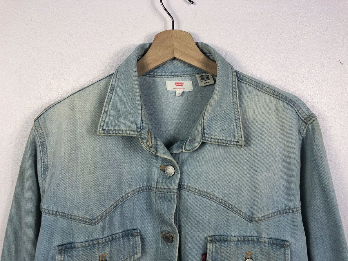 Levi's Rare Levi’s Cropped Button Denim Jacket Size US S / EU 44-46 / 1 - 2 Thumbnail