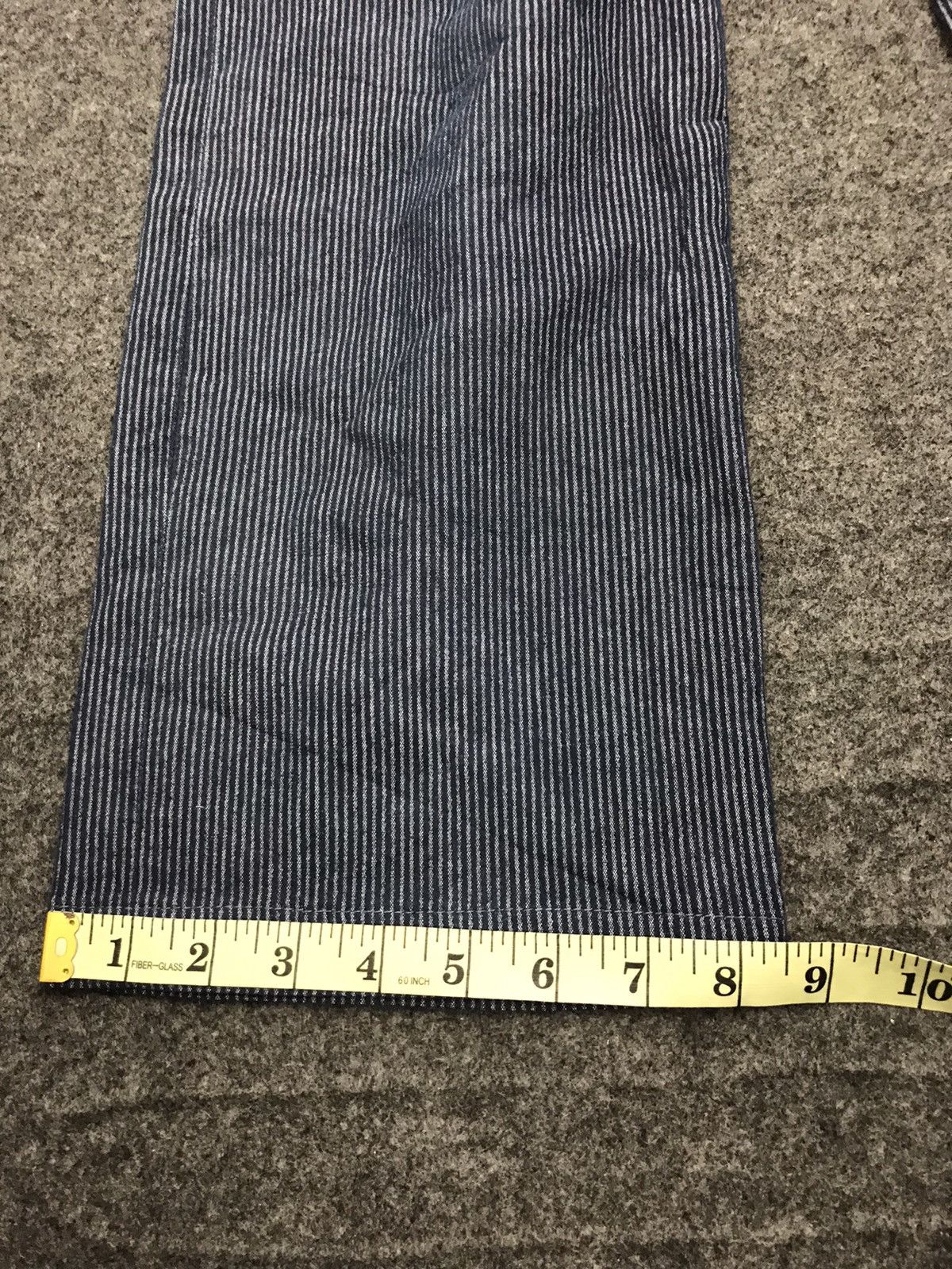 CABANE de ZUCCa Cabane De Zucca Travail Hickory Striped Denim Jeans Size 28" / US 6 / IT 42 - 12 Thumbnail