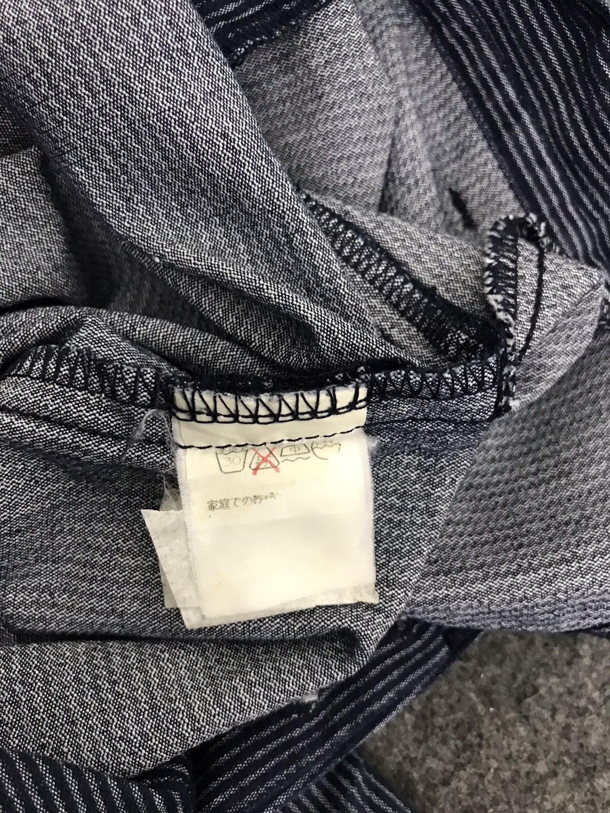 CABANE de ZUCCa Cabane De Zucca Travail Hickory Striped Denim Jeans Size 28" / US 6 / IT 42 - 5 Thumbnail