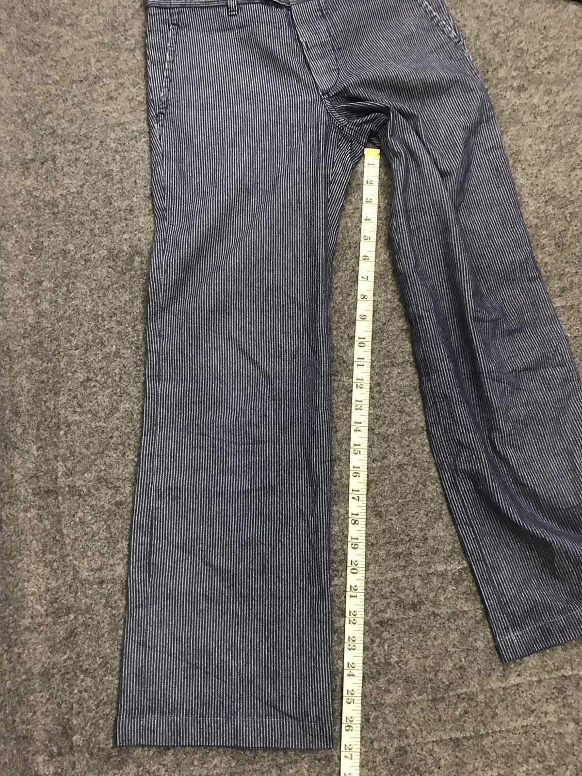 CABANE de ZUCCa Cabane De Zucca Travail Hickory Striped Denim Jeans Size 28" / US 6 / IT 42 - 9 Thumbnail