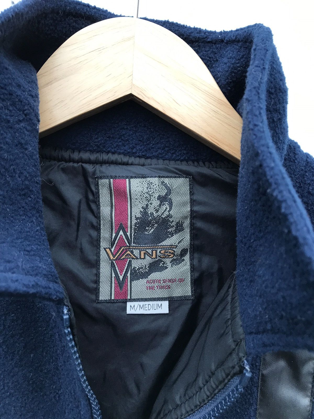 Vans Vans Skateboard Fleece Jacket Vans Skate Streetwear Sweater Size US M / EU 48-50 / 2 - 2 Thumbnail
