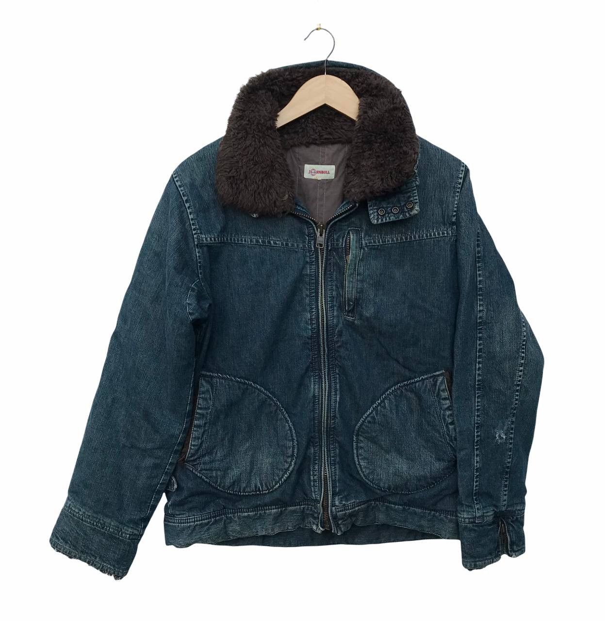 Johnbull John Bull Denim Military Style Sherpa Jacket Size US S / EU 44-46 / 1 - 1 Thumbnail