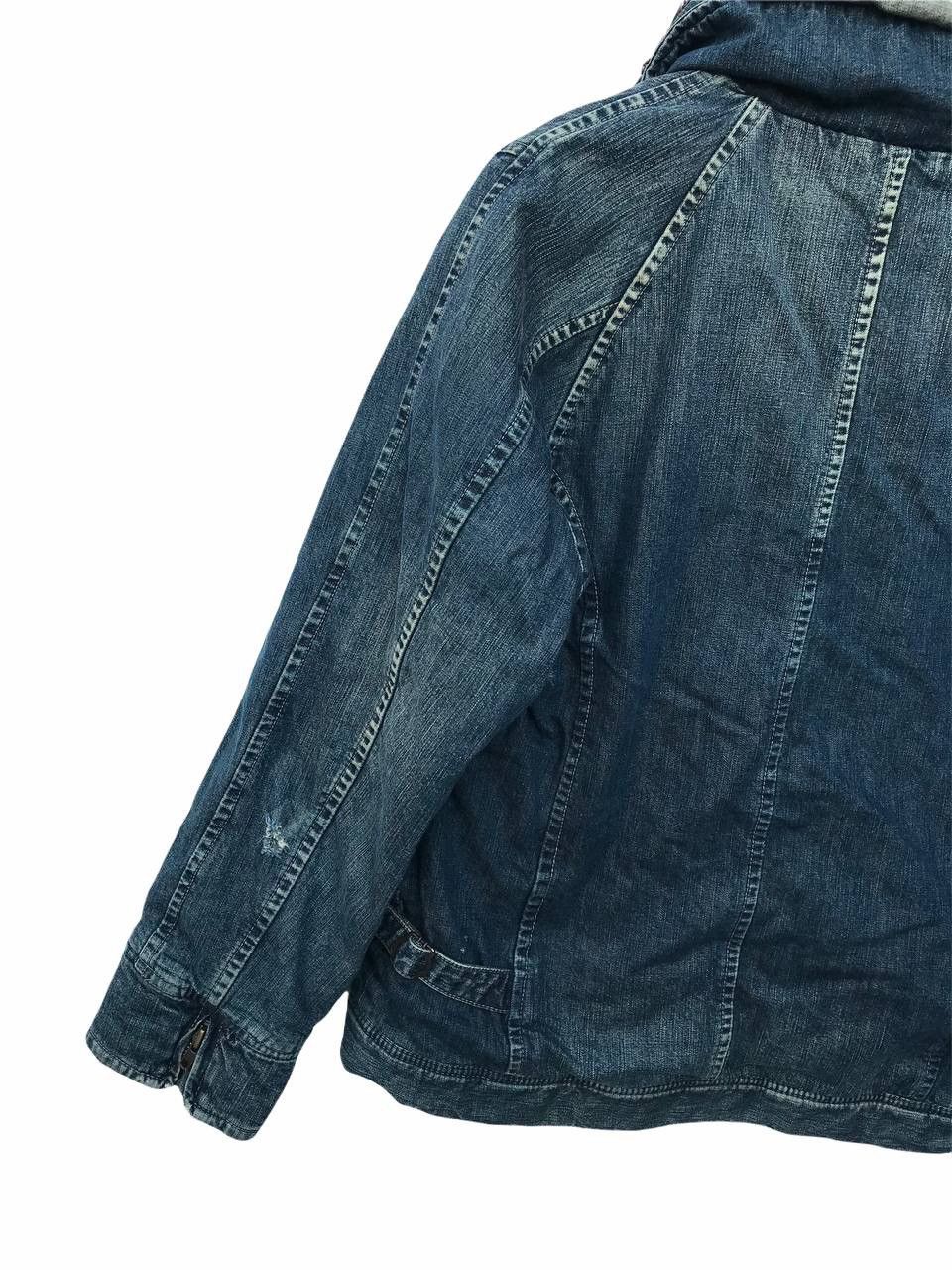 Johnbull John Bull Denim Military Style Sherpa Jacket Size US S / EU 44-46 / 1 - 6 Thumbnail