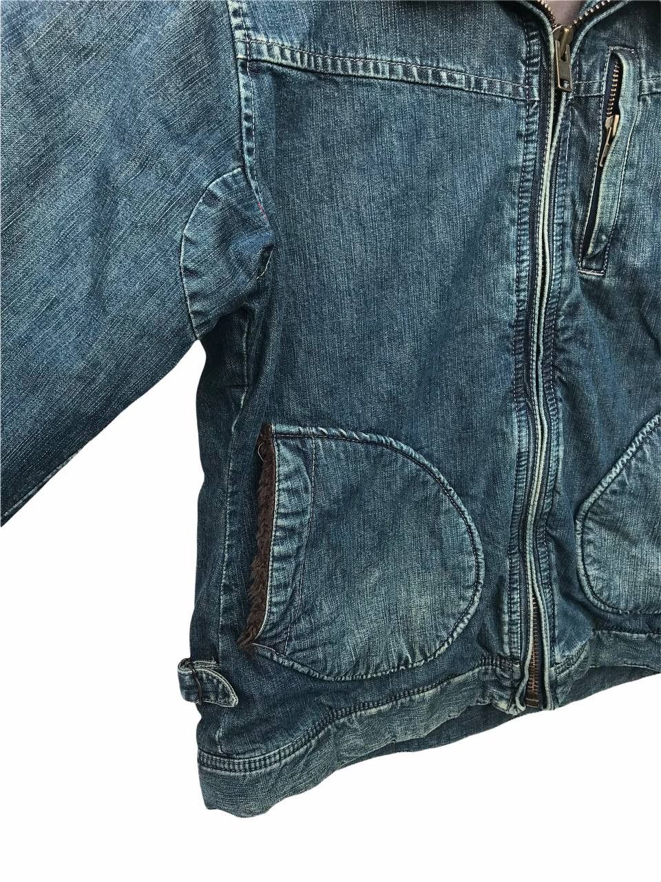 Johnbull John Bull Denim Military Style Sherpa Jacket Size US S / EU 44-46 / 1 - 3 Thumbnail