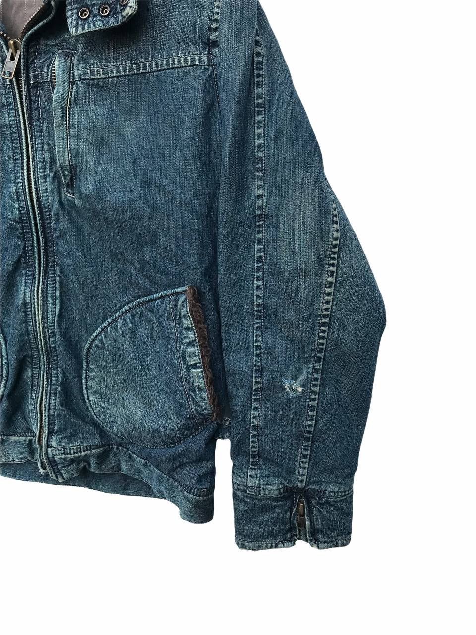 Johnbull John Bull Denim Military Style Sherpa Jacket Size US S / EU 44-46 / 1 - 4 Thumbnail