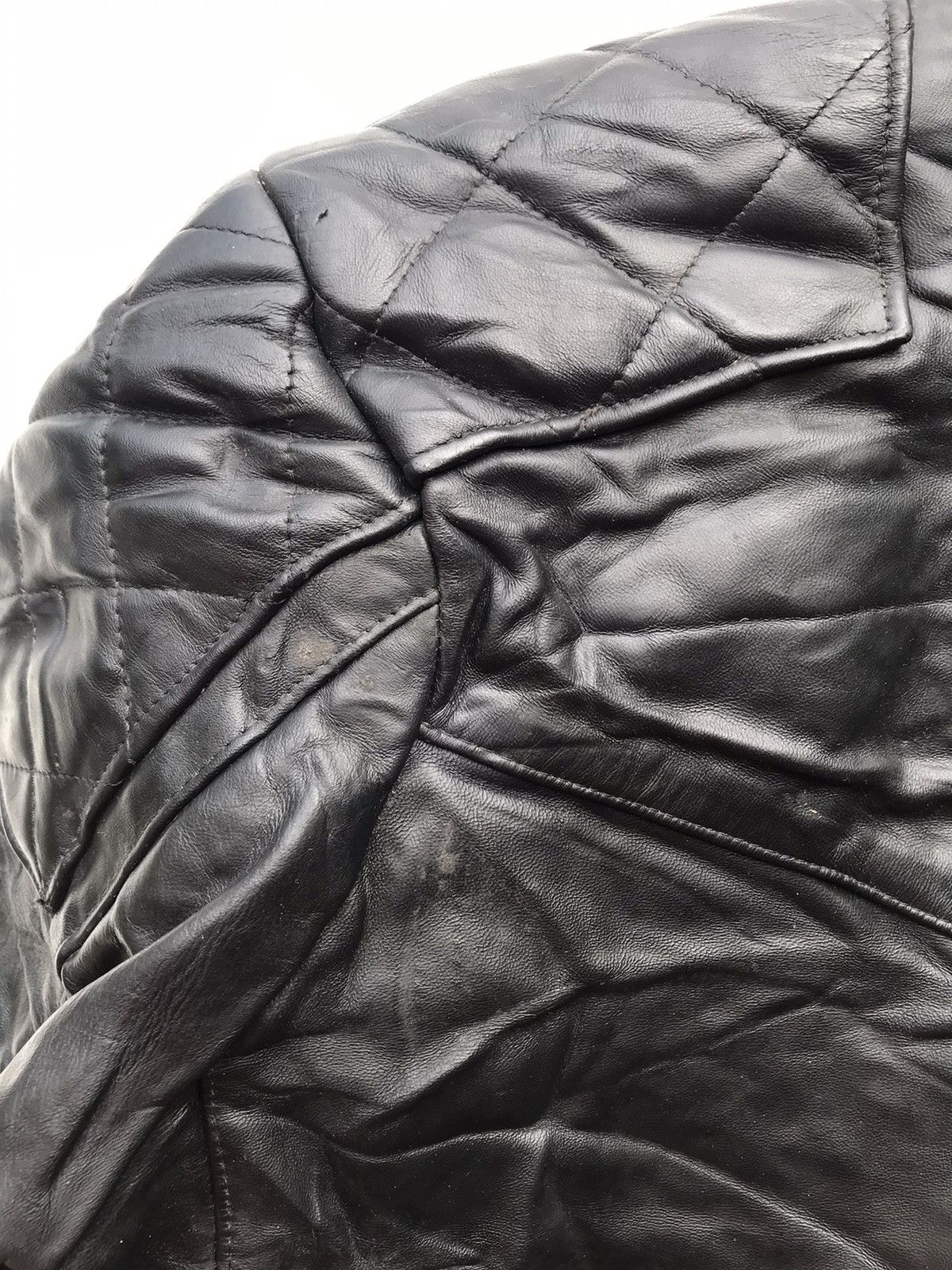 Vintage Vintage 666 England Double Collar Punk Leather Jacket Size US S / EU 44-46 / 1 - 20 Thumbnail