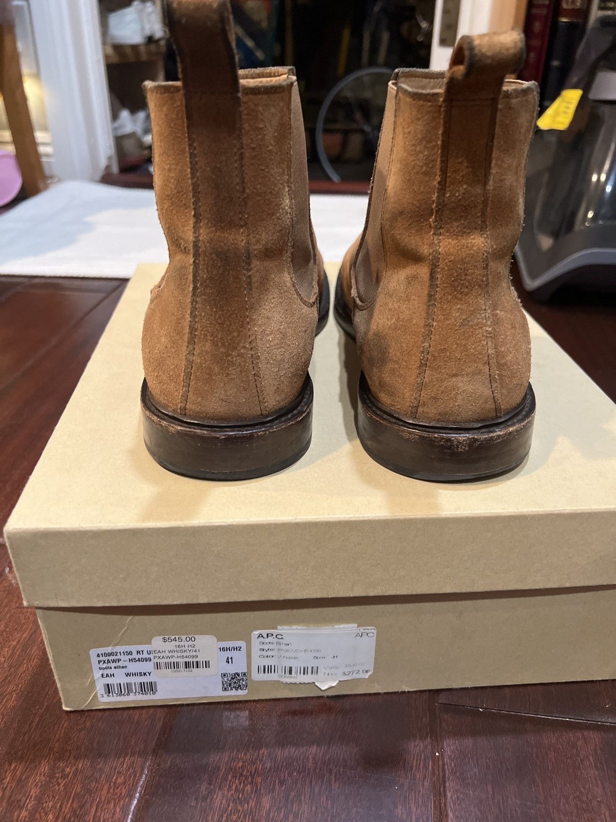 A.P.C. APC “Ethan” Chelsea Boots Size US 8 / EU 41 - 2 Thumbnail