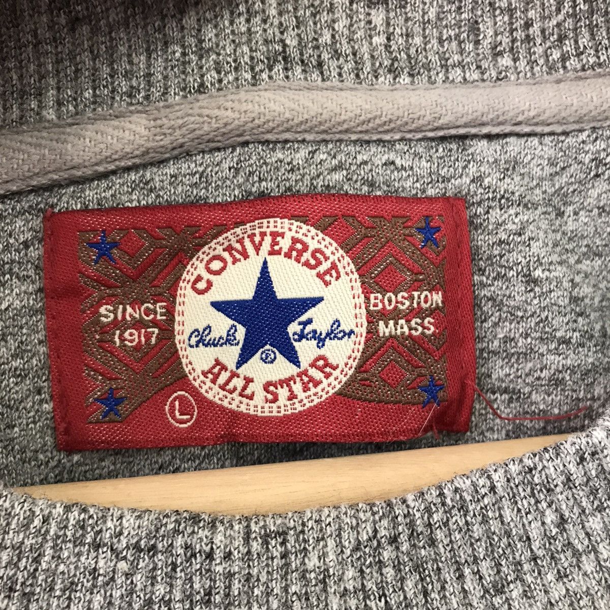Converse Vintage 90s Converse Crewneck Sweatshirt Size L Size US L / EU 52-54 / 3 - 7 Thumbnail