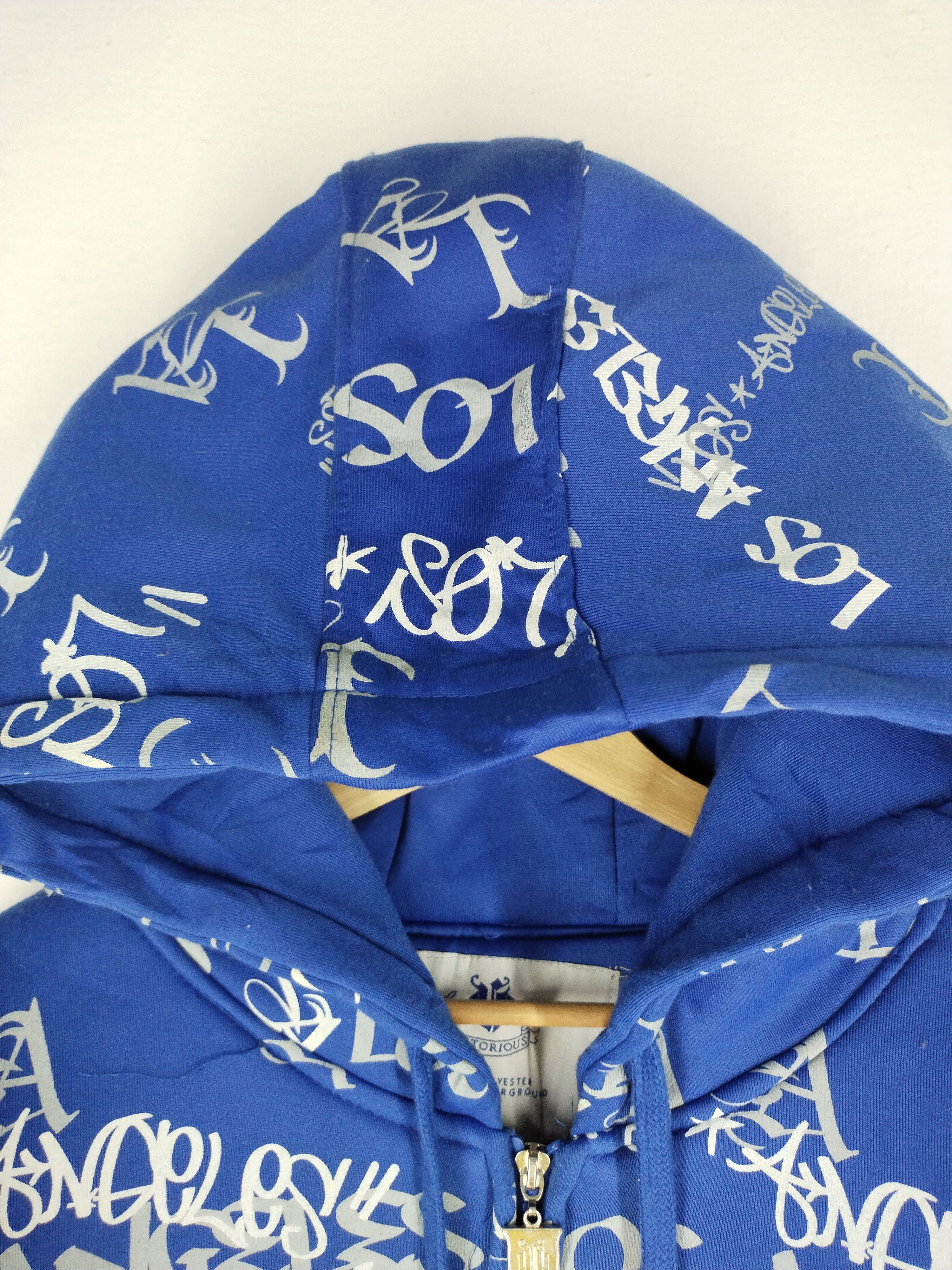 Urban Outfitters VINTAGE FULLPRINT LOS ANGELES ZIPPER HOODIE Size US XL / EU 56 / 4 - 11 Thumbnail